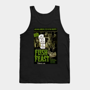 Classic Horror Movie Poster - Flesh Feast Tank Top